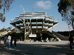 San Diego Ted Geisel library UCSD