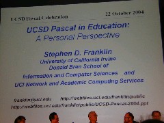 UCSD p-System reunion; San Diego;