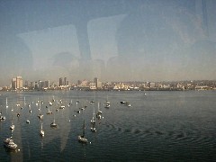 Travel San Diego tour that I took; harbor