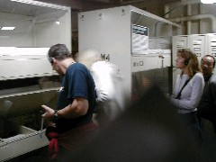 Travel San Diego 2004; Aircraft carrier tour USS Midway; seamen bunks