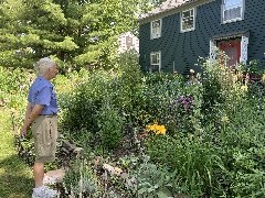 Ruth Bennett McDougal Dorrough; Flowers; Canandaigua Garden Tour