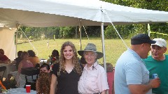Ruth Bennett McDougal Dorrough; Graduation party at Jeff Schwertfeger; MCH;