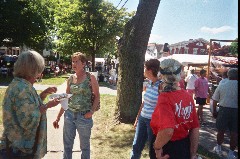 Aimee Brazill; Ginny McBennett; Laurie Malorie; Ruth Dorrough; Brockport Arts Fetsival