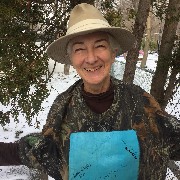 Ruth Bennett McDougal Dorrough; modeling the BOD shirt of past presidents