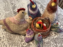 Ruth; Handy Work; Emotional Support Chickens