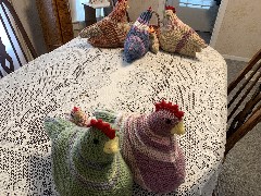 Ruth; Handy Work; Emotional Support Chickens