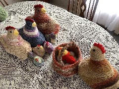 Ruth; Handy Work; Emotional Support Chickens