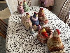Ruth; Handy Work; Emotional Support Chickens