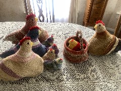 Ruth; Handy Work; Emotional Support Chickens