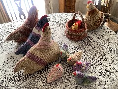 Ruth; Handy Work; Emotional Support Chickens