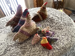 Ruth; Handy Work; Emotional Support Chickens