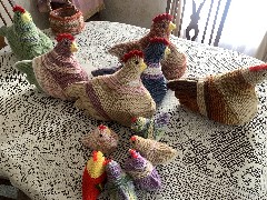 Ruth; Handy Work; Emotional Support Chickens