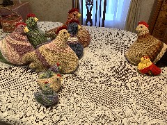 Ruth; Handy Work; Emotional Support Chickens