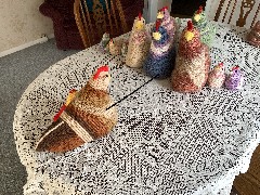 Ruth; Handy Work; Emotional Support Chickens