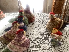 Ruth; Handy Work; Emotional Support Chickens