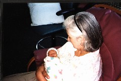 Ruth Bennett McDougal Dorrough; baby Jacob Wheeler