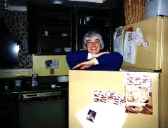 Ruth Bennett McDougal Dorrough; kitchen; Canandaigua NY