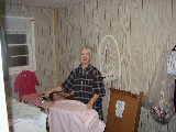 Ruth Bennett McDougal Dorrough; ironing