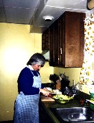Ruth Dorrough; kitchen; Canandaigua NY