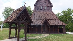 Hopperstad Stave Church Replica; 202 1st Ave N, Moorhead, MN, MN