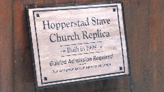 Hopperstad Stave Church Replica; 202 1st Ave N, Moorhead, MN