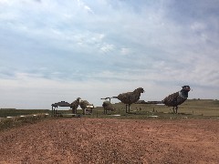 Enchanted Highway; Pheasants on the Prairie , ND