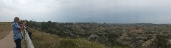 Theodore Roosevelt National Park; Painted Canyon visitor Center, ND