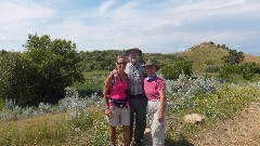 Nancy Buchman; Ruth, Dan Dorrough; Theadore Roosevelt National Park, ND
