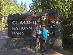Dan, Ryth Dorrough; Glacier National Park; West Glacier, MT