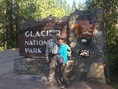 Dan, Ryth Dorrough; Glacier National Park; West Glacier, MT