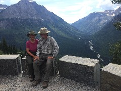 Ruth, Dan Dorrough; Going to the Sun Road; West Glacier National Park, MT