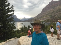 Ruth Bennett McDougal Dorrough; Going to the Sun Road; West Glacier National Park Road, MT