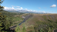 Indian Guided Tour by Alger; East Glacier, MT