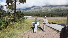 Indian Guided Tour by Alger; US Highway 2; West Glacier, MT
