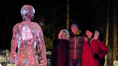 Ruth Bennett McDougal Dorrough; Ben Dorrough; Sarah Derry; Ice Art