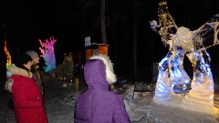 Sarah Derry; Ben Dorrough; Ruth Bennett McDougal Dorrough; Ice Art; Fairbanks AK