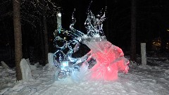 Ice Art; Fairbanks AK
