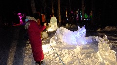 Ice Art; Fairbanks AK
