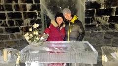 Sarah Derry; Ben Dorrough; Ice Art; Fairbanks AK