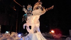 Ice Art; Fairbanks AK
