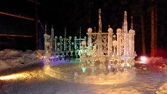 Ice Art; Fairbanks AK