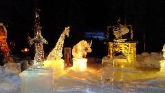 Ice Art; Fairbanks AK
