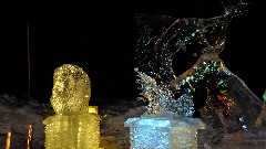 Ice Art; Fairbanks AK