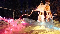 Ice Art; Fairbanks AK
