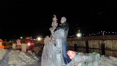 Ben Dorrough; Ice Art; Fairbanks AK