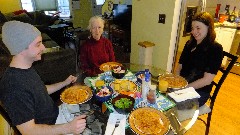Ben Dorrough; Ruth Bennett McDougal Dorrough; Sarah Derry; Ben and Sarah s apartment in Fairbanks