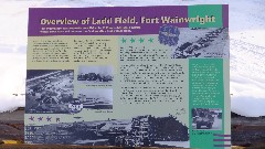 Sign Overview of Ladd Field, Fort Wainwright
Fort Wainwright; Fairbank s AK