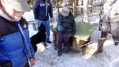 Mary Shields, author of Tails of the Trail dog sledding book
