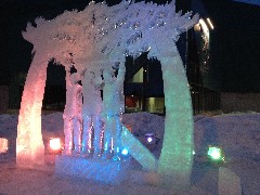 Ice Art; Fairbanks AK