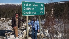 Norm, Kay Overbay; Dalton Highway; Fairbanks to Coldfoot AK